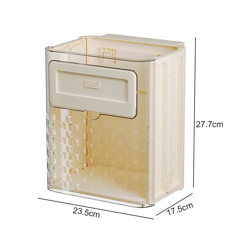 Rynx | Space Saver Door Hanging Foldable Garbage Can