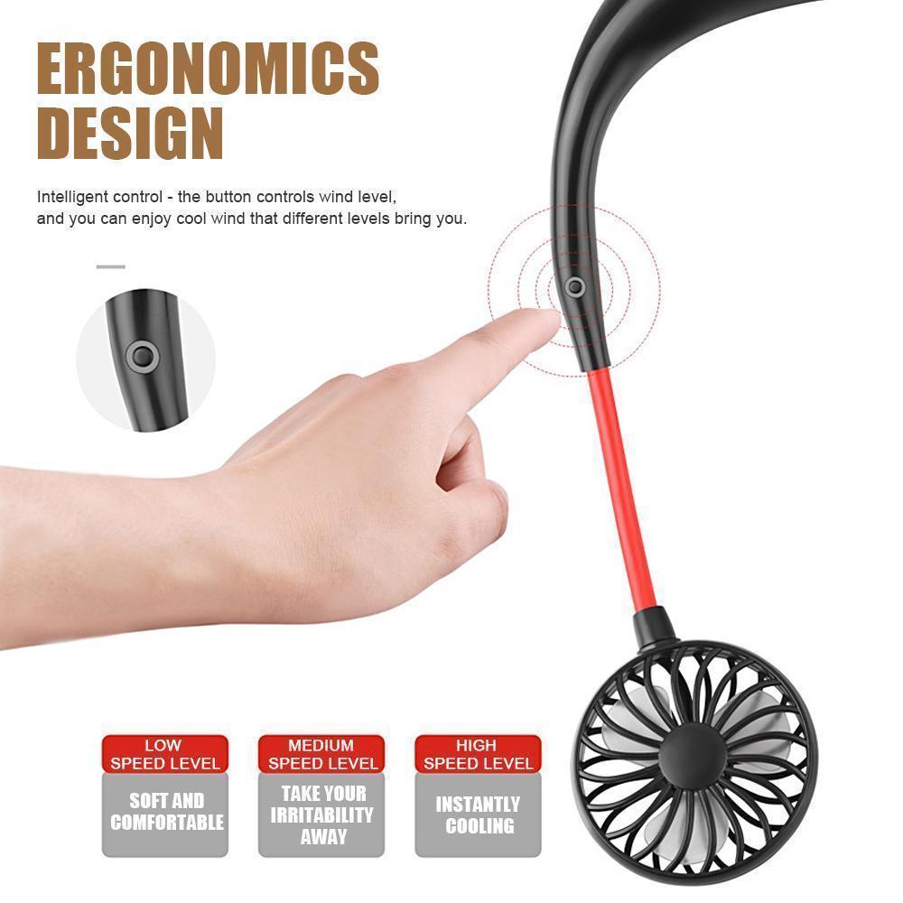 Rynx | Rechargeable Mini Neck Fans