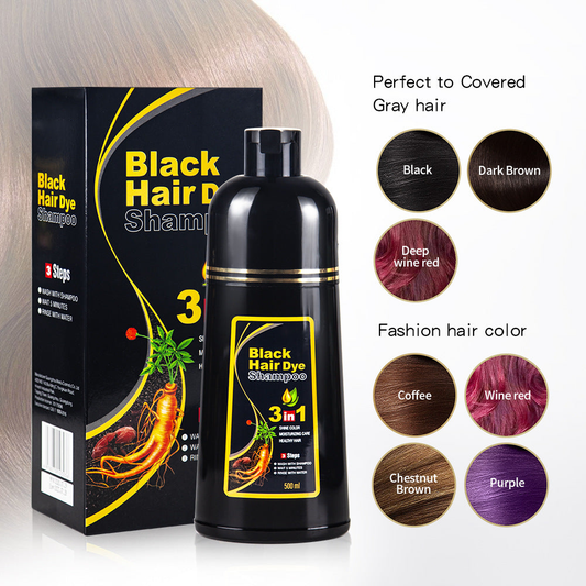 RYNX | Black Hair Dye Shampoo (Ayurvedic No Side Effect)