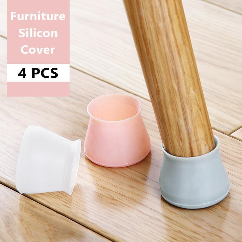Rynx | Upgraded Furniture Silicone Protection Covers Chair Leg Sleeves with Felt