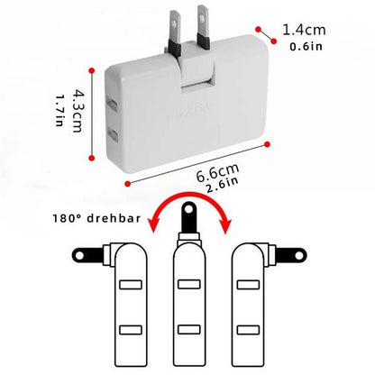 Rynx | Rotatable Socket Converter
