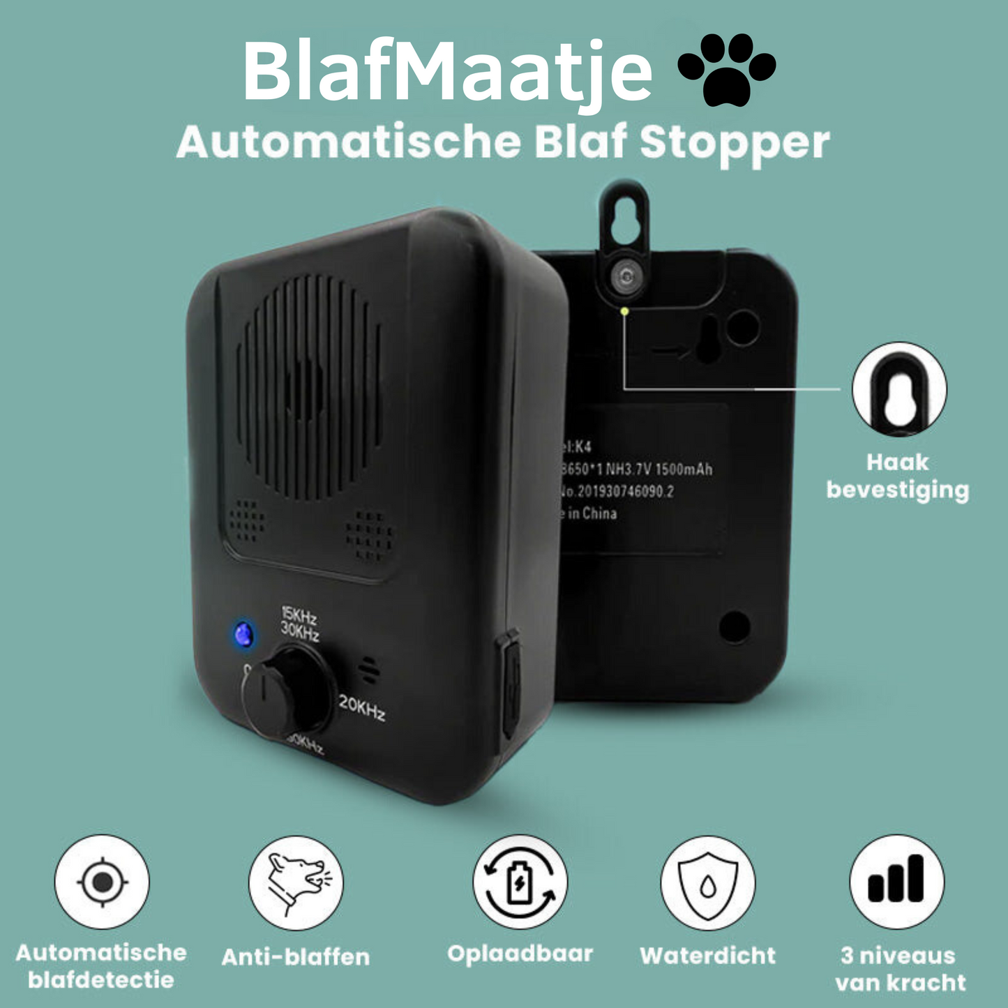 Rynx | Automatic Bark Stop - WoofControl