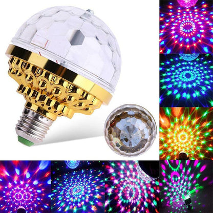 Rynx | LED Disco Ball Colorful Rotating Light Bulb