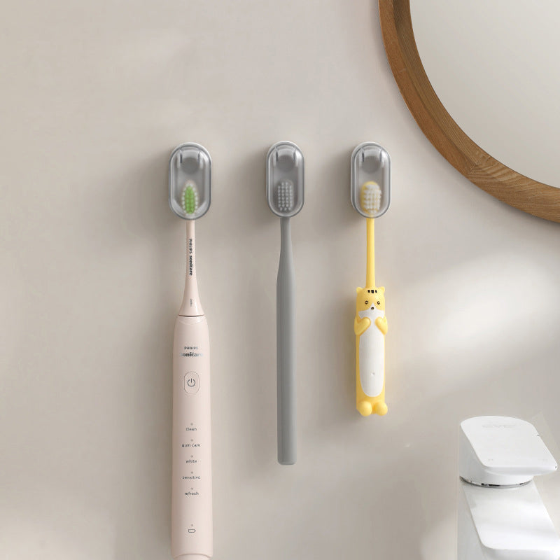 Rynx | Toothbrush Holder Wall Mount with Cover