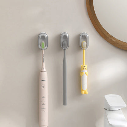 Rynx | Toothbrush Holder Wall Mount with Cover