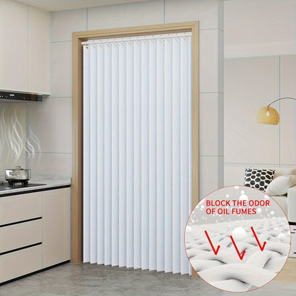 Rynx | Waterproof and Scratch-Resistant Folding Door Curtain - Versatile for Kitchen, Office, Dining Room, Living Room, Bedroom | Invisible Partition, Easy Care, Polyester and Oxford Fabric, All-Season Modern Style with Magnetic Closure