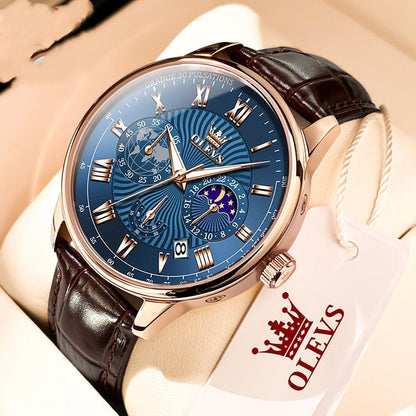 Rynx | Multifunctional Business Quartz Watch Luminous Men