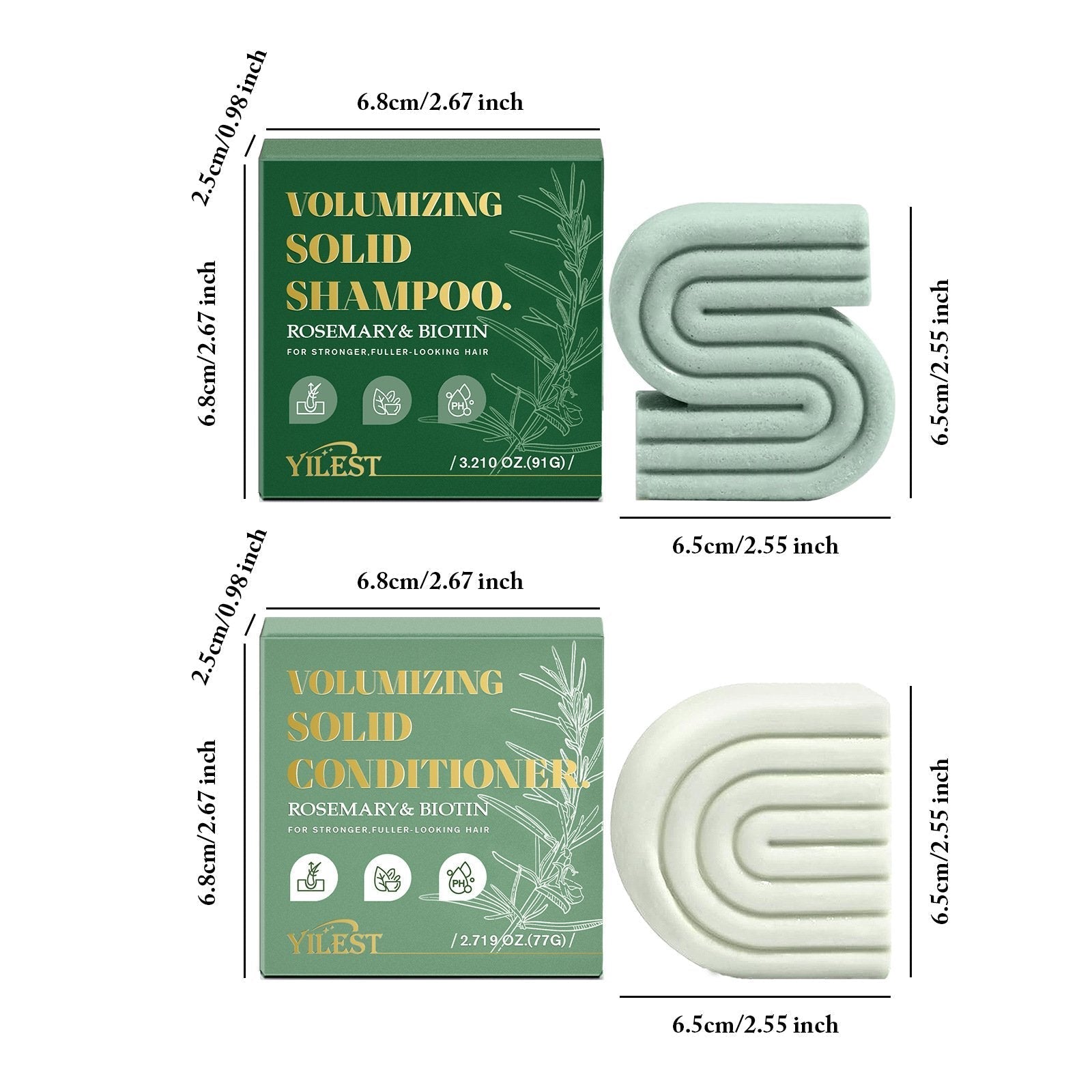 RYNX | & Biotin Shampoo + Conditioner Combination Package