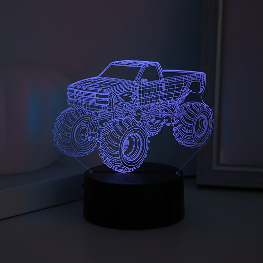 Rynx | TruckLight - Modern 3D Monster Truck LED Night Light