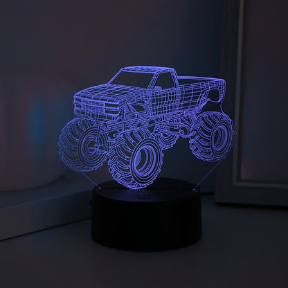 Rynx | TruckLight - Modern 3D Monster Truck LED Night Light