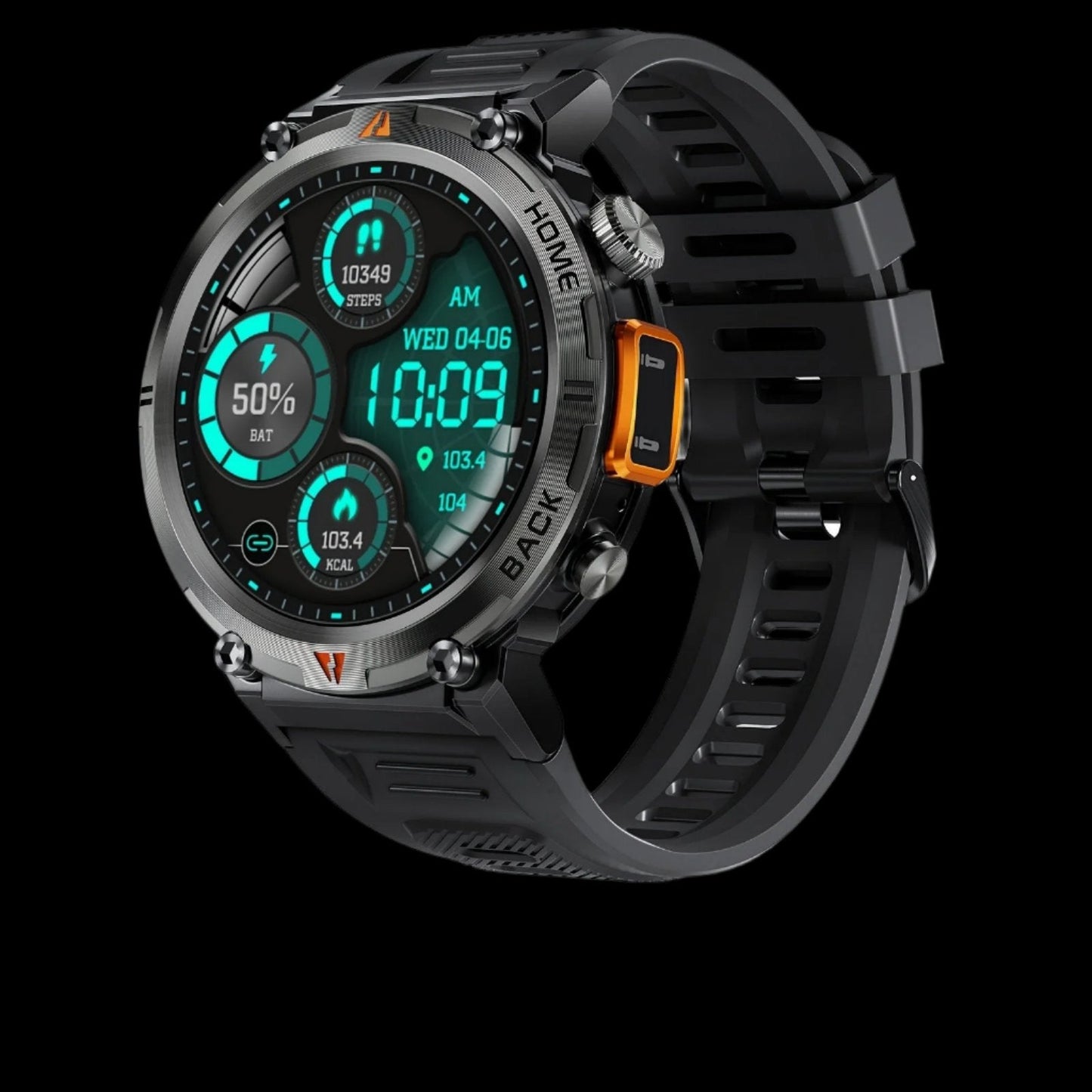Rynx | Leo - Tactical LED Fitness Smartwatch