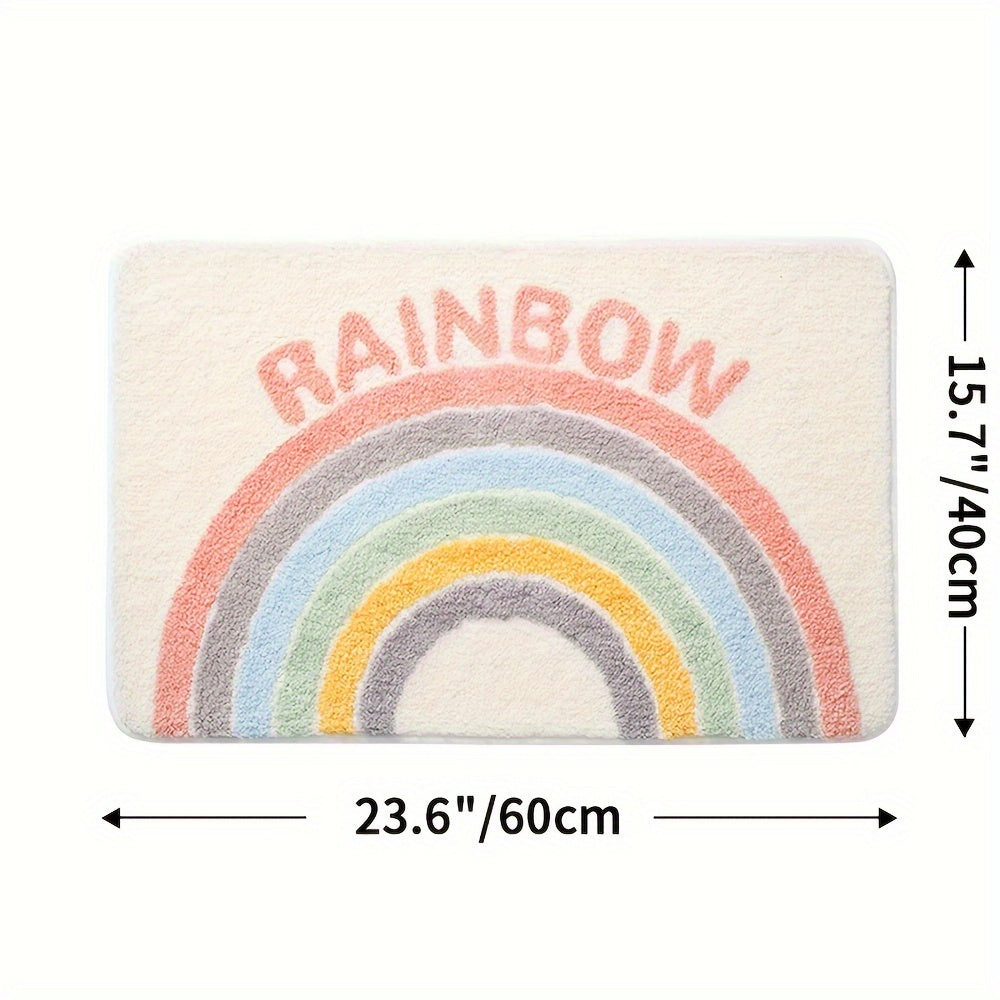 Rynx | Super absorbent non-slip bath mat for bathroom and toilet - Milo