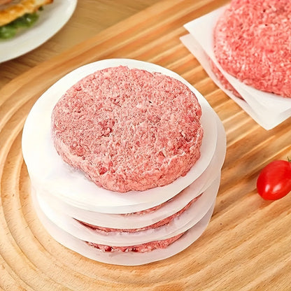 Rynx | 500pcs Non-Stick Hamburger Paper Sheets – Food Separators for Storing and Freezing Burgers, Cookies, Versatile Kitchen Gadgets for Home and Restaurant Use