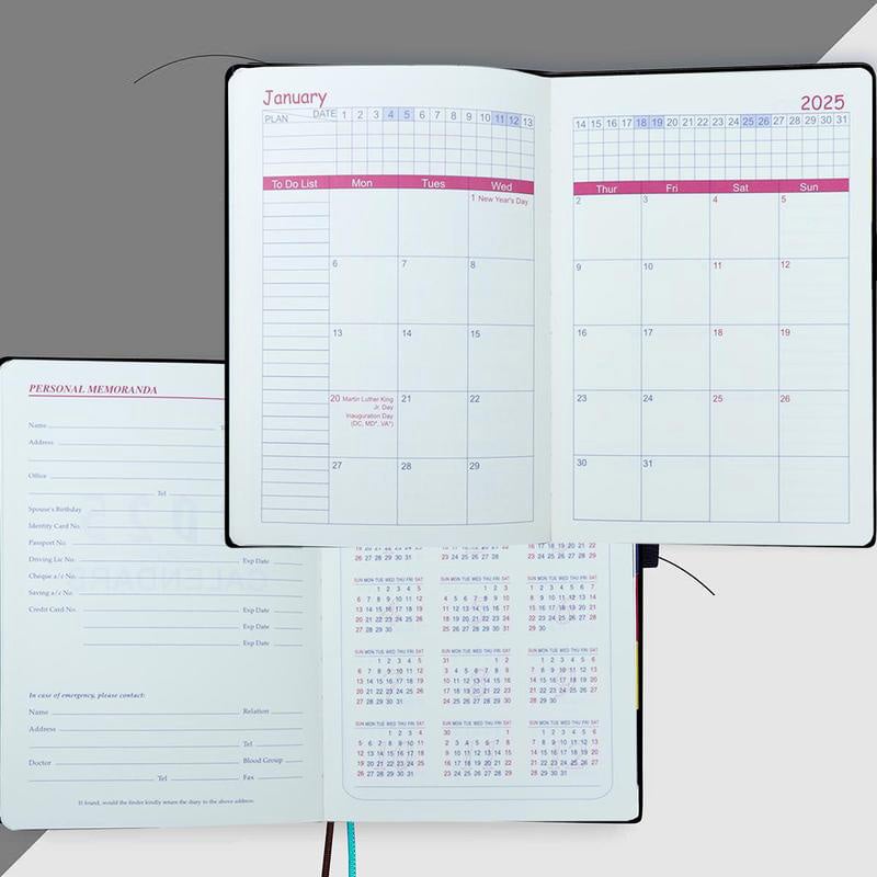Rynx | 2025 One Day One Page Daily Planner – Your Ultimate Gift Calendar
