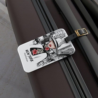 Rynx | Personalized chic acrylic luggage tags - stylish travel essential
