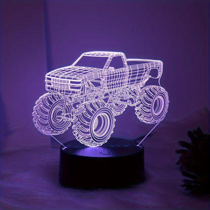 Rynx | TruckLight - Modern 3D Monster Truck LED Night Light