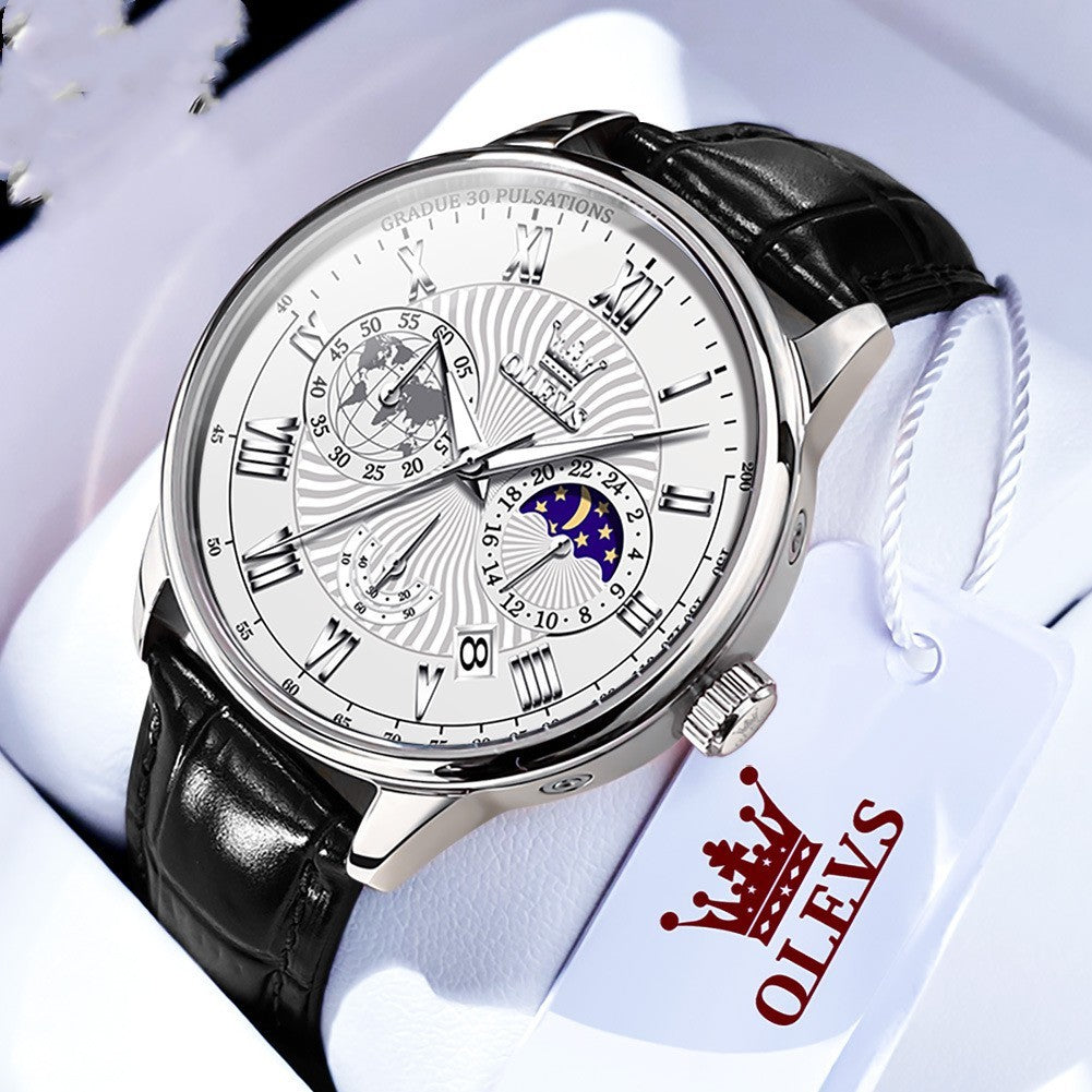 Rynx | Multifunctional Business Quartz Watch Luminous Men