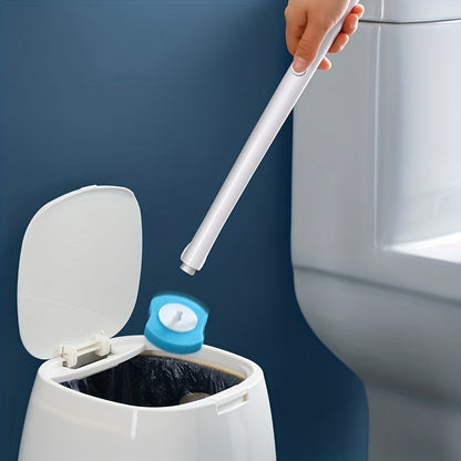Rynx | 32 Brush Heads Set or 48 Accessory Brush Heads - Wall-Mounted Bathroom Cleaning Kit with Fragrant Brushes - Powerful Toilet Brush Set