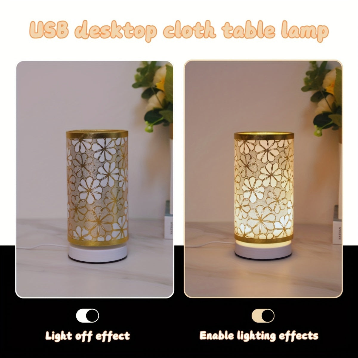 Rynx | ModernLicht - Cylinder USB Table Lamp