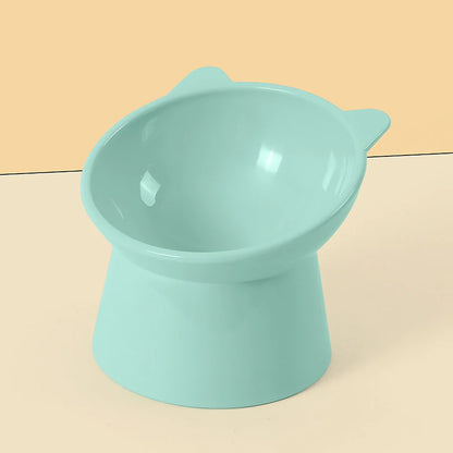 Rynx | Elevated cat and dog bowl with 45-degree incline