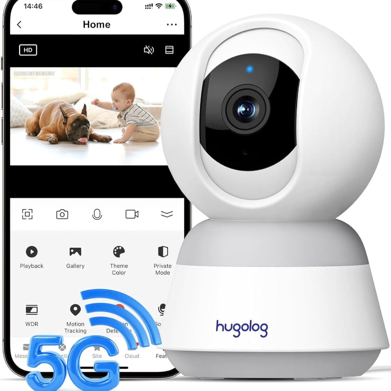 Rynx | Security camera with autofocus and smart motion tracking - Indoor pan/tilt