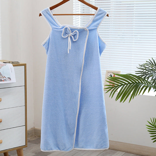 Rynx | Sling Coral Velour Bathrobe