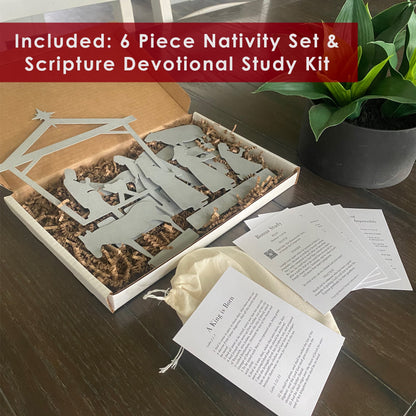 Rynx | Decor Steals Family Christmas Crib - Scripture Devotional Study Kit