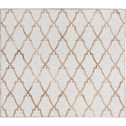 Rynx | Gold pattern PVC entrance mat