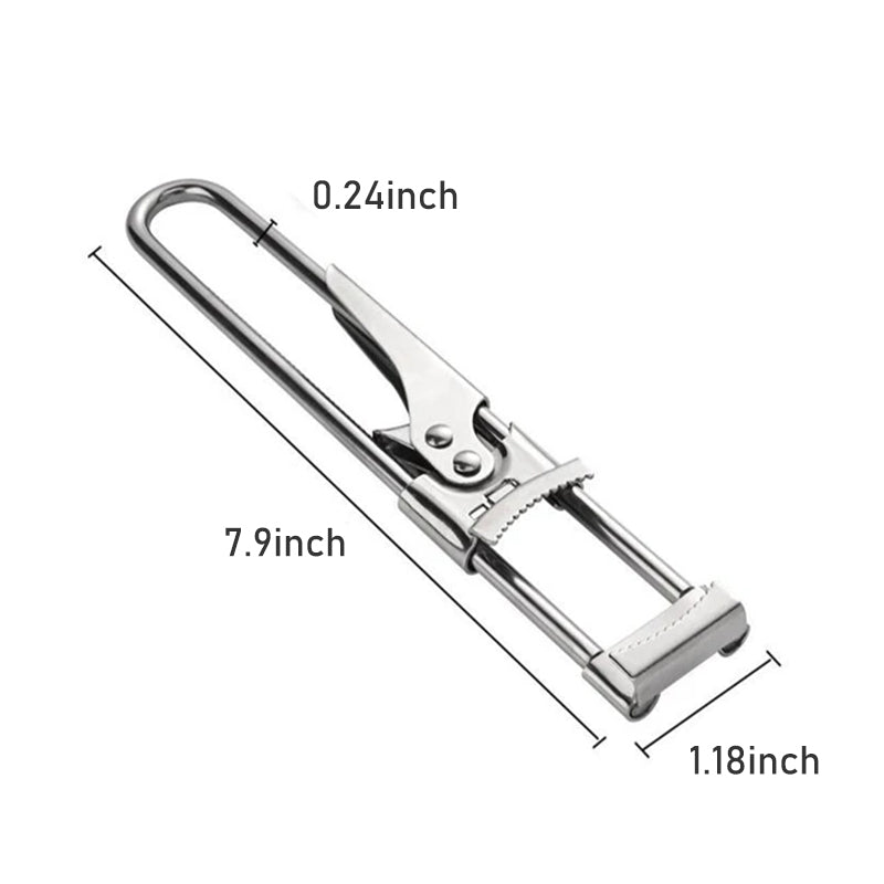 Rynx | 2 pieces adjustable stainless steel can openers