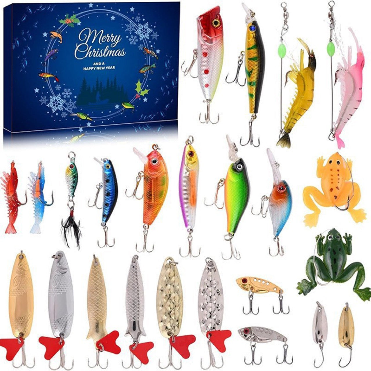 RYNX | Presale>>24 Days Christmas Countdown Fish Tackle Set