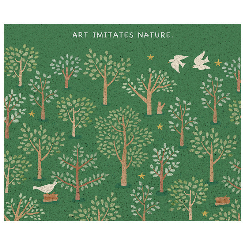 Rynx | Trees and Dove PVC Welcome Mat
