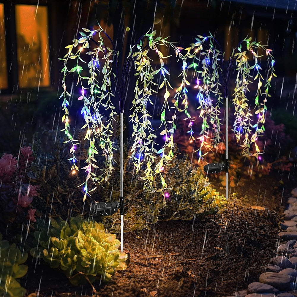 Rynx | 2 Pack - Solar Powered Garden Stake Lights