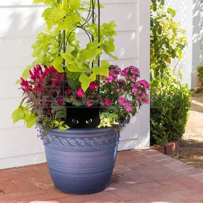 Rynx | 2 Pcs - Metal Cat Silhouette Garden Decor
