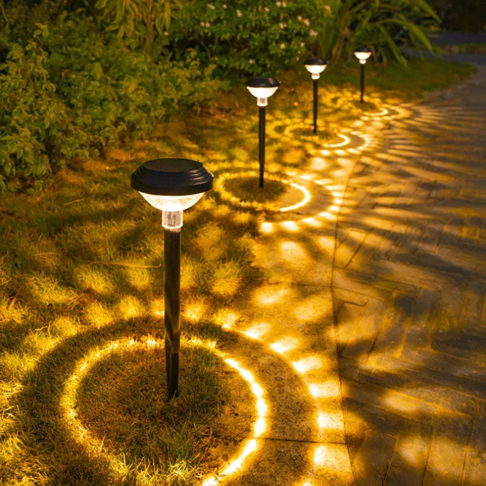 Rynx | 2 pcs - Solar powered garden stake light with 2 modes