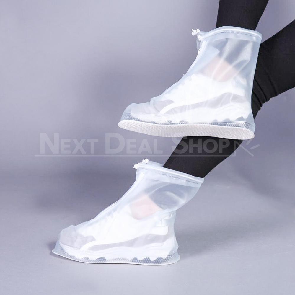 Rynx | 2 Pcs Waterproof Reusable Shoe Covers - Keep Your Shoes Dry and Clean!