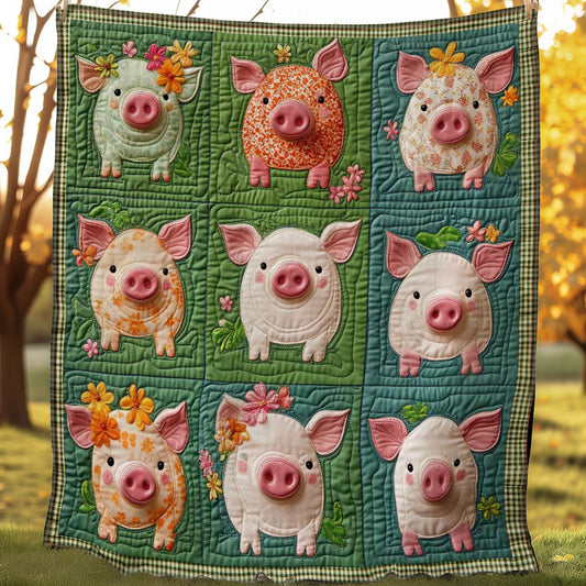 Rynx | Sweet Pig Collection Quilt