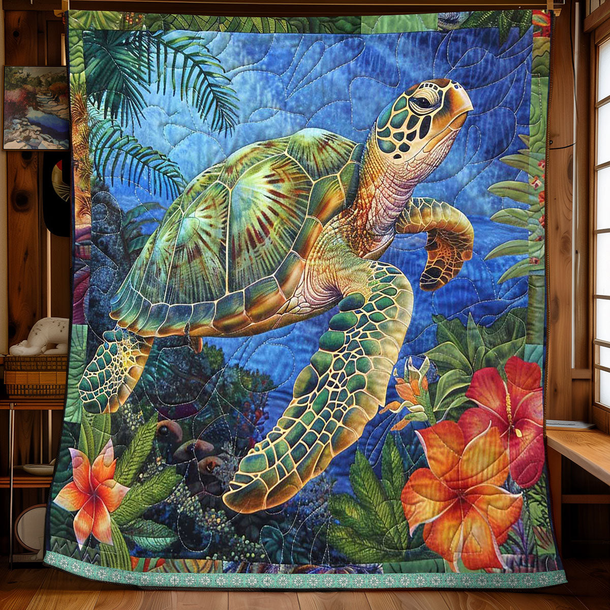 Rynx | Hawaiian Turtle Quilt
