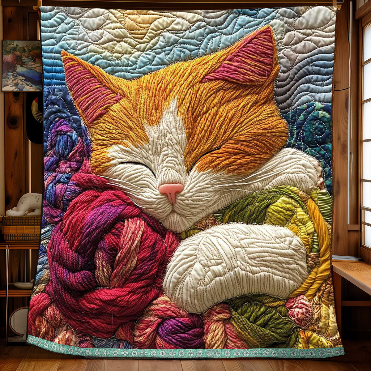 Rynx | Sleeping Cat Quilt