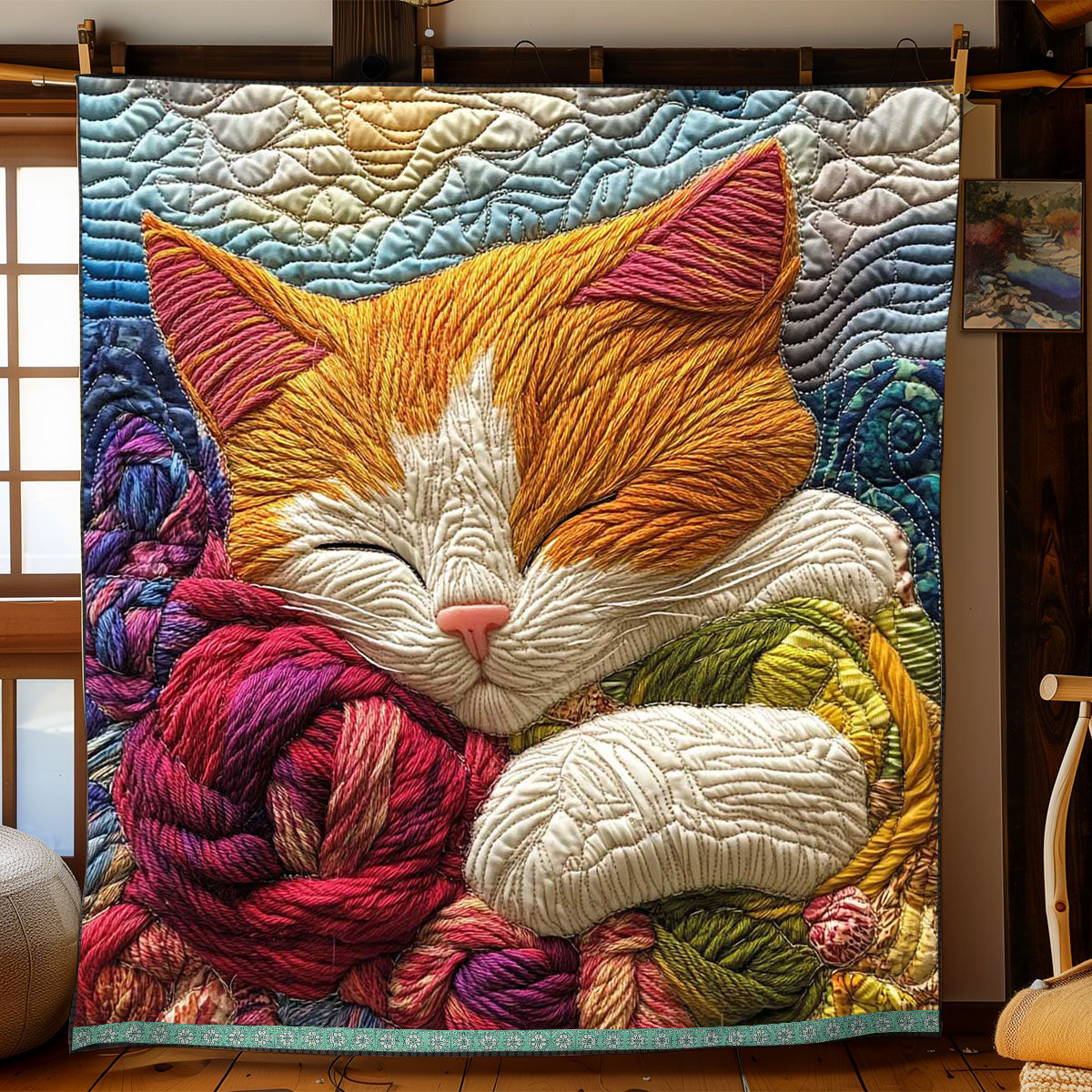 Rynx | Sleeping Cat Quilt