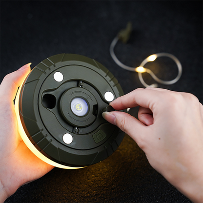 Rynx | 2-in-1 Rechargeable Camping Light String & Lantern