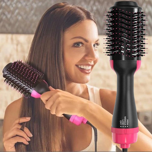Rynx | 2-in-1 Hair Dryer Volumizer Hot Hair Brush Curl Comb