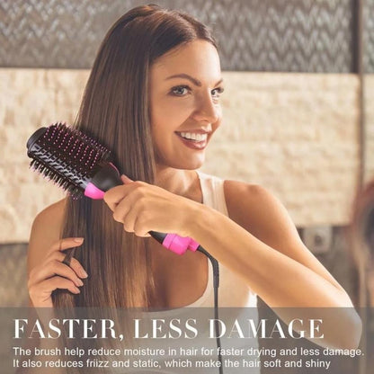 Rynx | 2-in-1 Hair Dryer Volumizer Hot Hair Brush Curl Comb