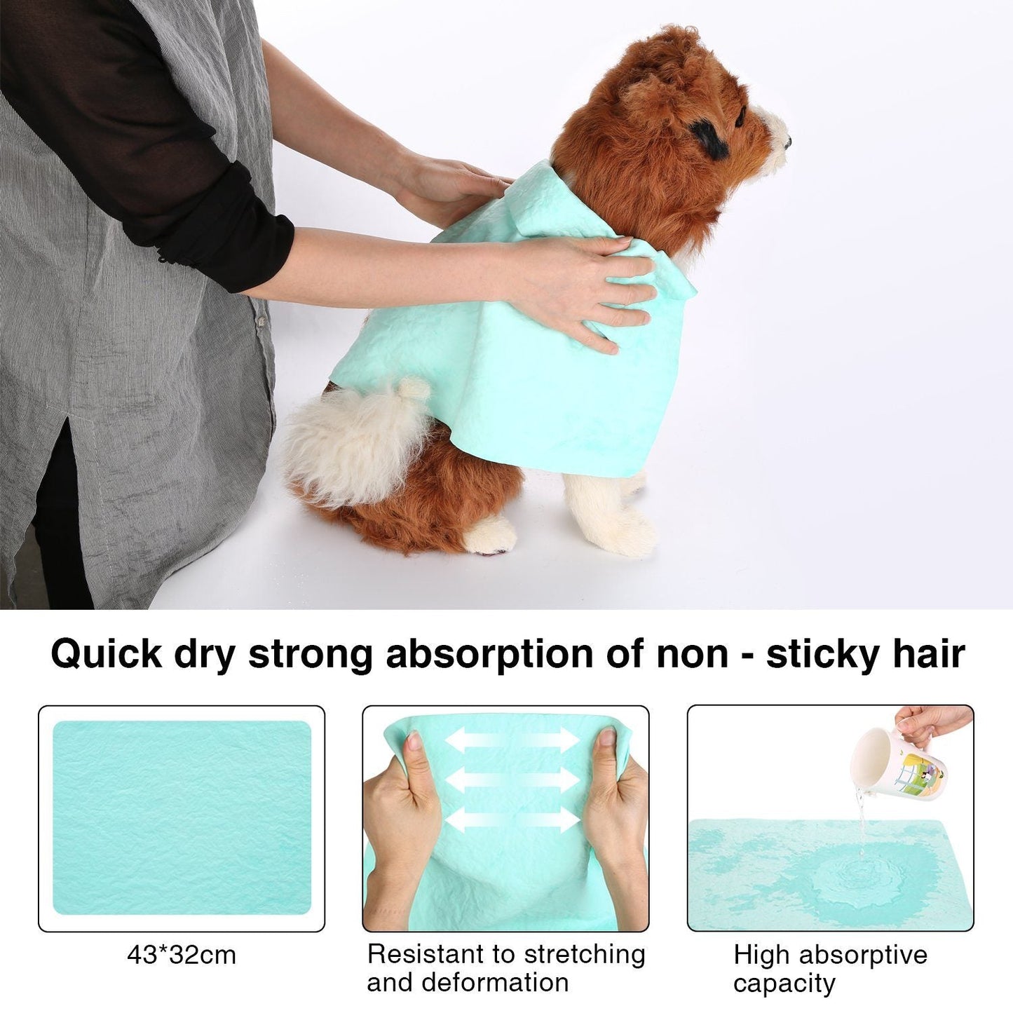 Rynx | 2-in-1 Pet Hair Dryer Blower Slicker Brush Portable Dog Cat Grooming Low Noise