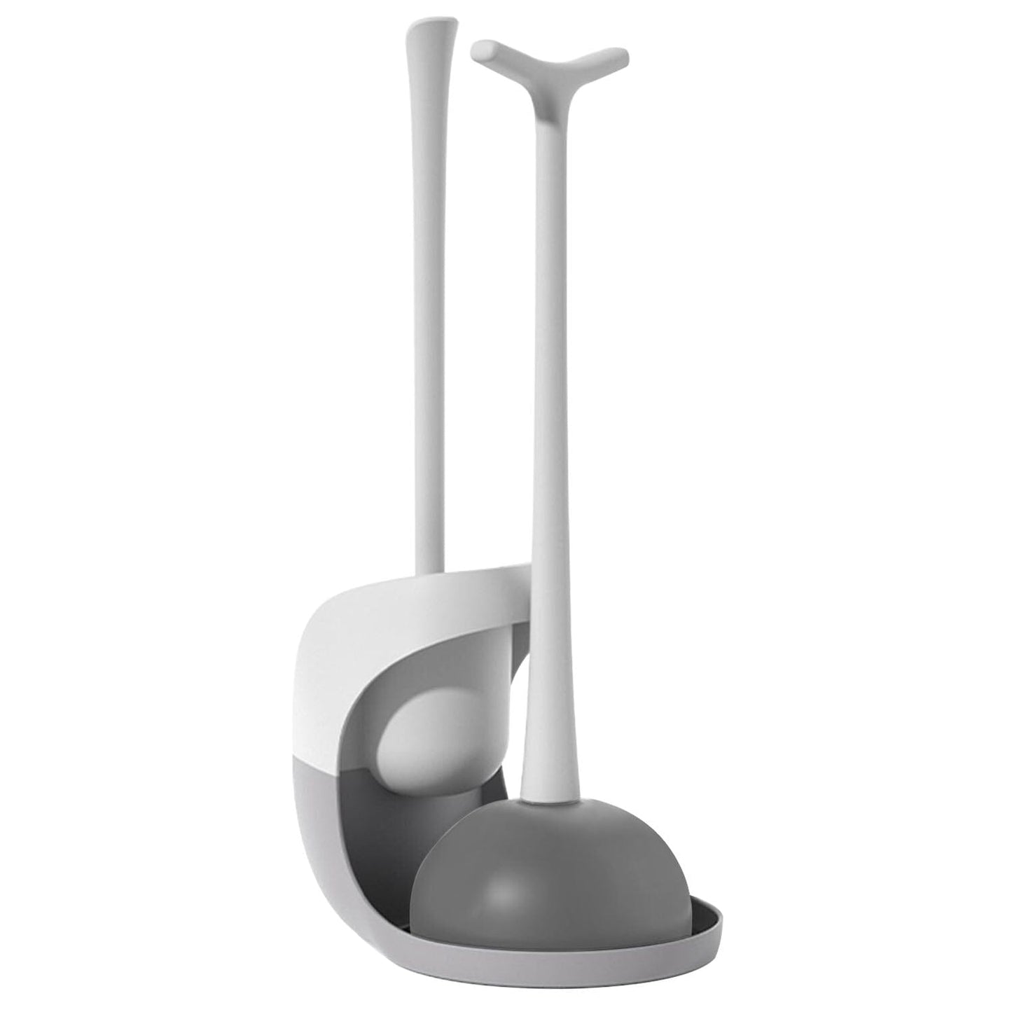 Rynx | 2-in-1 Toilet Plunger and Brush Combination Set with Ventilated Holder