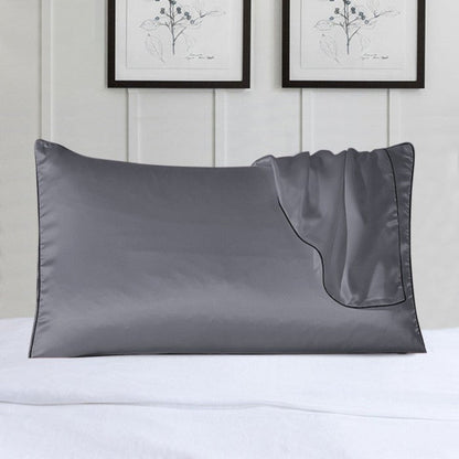 Rynx | 2-Pack 100% Silk Pillowcase with Trim