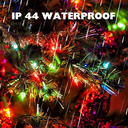 Rynx | 2-Pack: 20FT 100 Count Bulb Waterproof Mini Lights Plug In