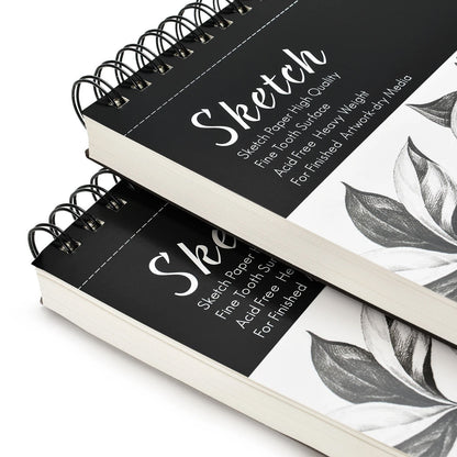 Rynx | 2-Pack: 9X12" 100 Sheets Spiral Sketch Pad