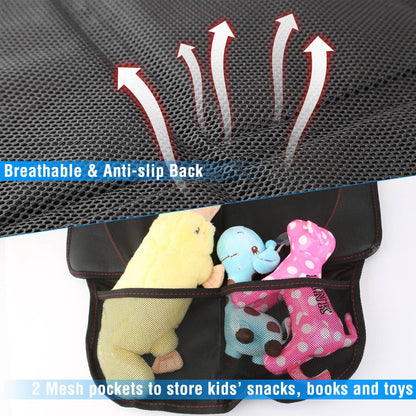 Rynx | 2-Pack: Car Seat Protector Pad Mat with Thick Padding