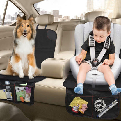Rynx | 2-Pack: Car Seat Protector Pad Mat with Thick Padding