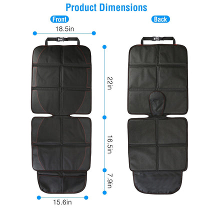 Rynx | 2-Pack: Car Seat Protector Pad Mat with Thick Padding